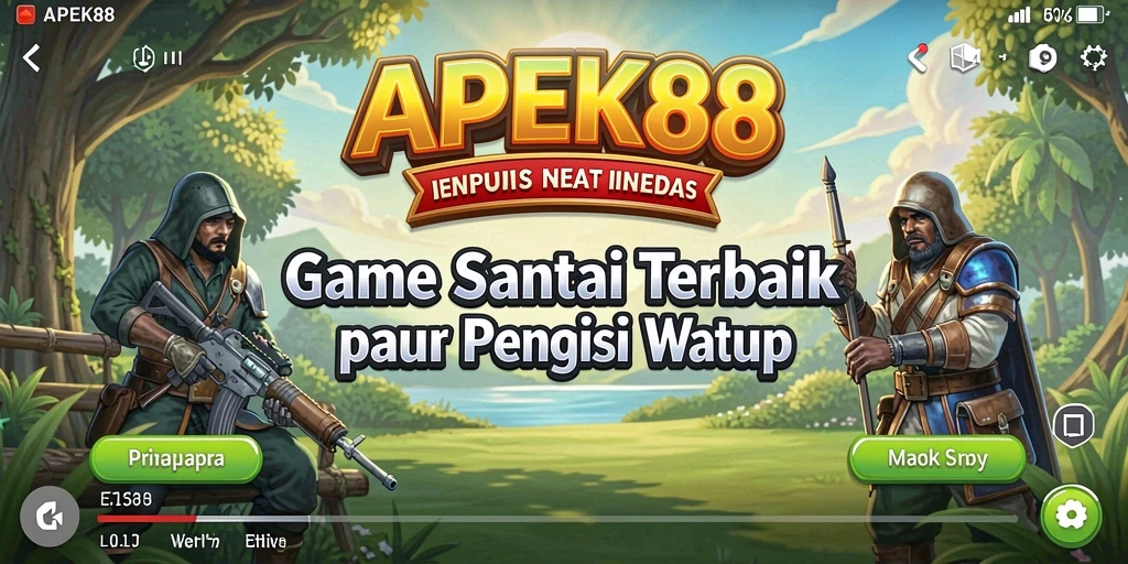 Tampilan gameplay seru dan menarik dari APEK88.