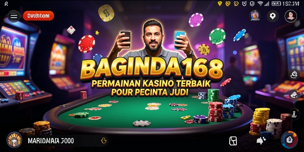 Screenshot permainan BAGINDA168 menampilkan pengalaman bermain Kasino yang mendebarkan.