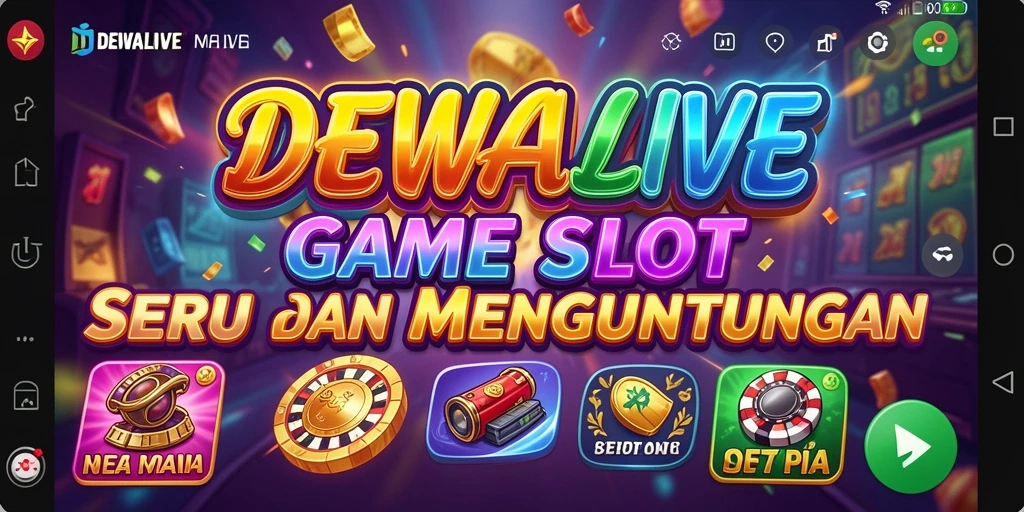 Tampilan gameplay seru dari DEWALIVE yang memikat dan mengasyikkan.
