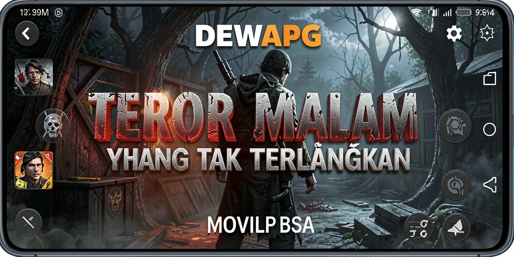 Tampak gameplay DEWAPG dengan suasana mencekam dan elemen horror yang menggugah.
