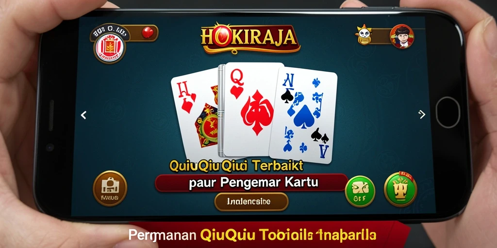 Gameplay QiuQiu yang menyenangkan dan kompetitif di HOKIRAJA.