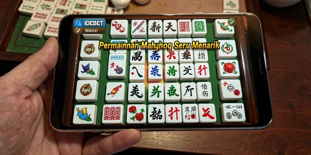 Screenshot gameplay IDEBET yang menampilkan keseruan bermain Mahjong.