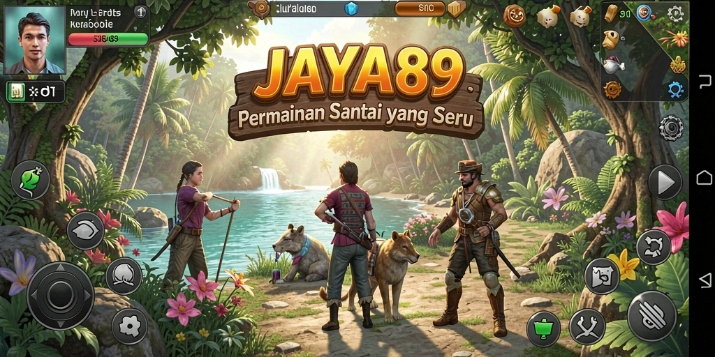 Screenshot utama JAYA89 menampilkan gameplay menarik dan interaktif.
