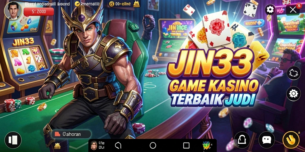 Screenshot JIN33 menampilkan gameplay Kasino yang penuh aksi dan keseruan.