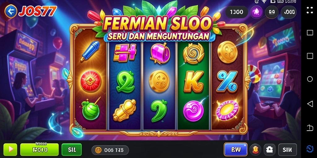 Gameplay JOS77 yang memukau dengan fitur slot menarik.