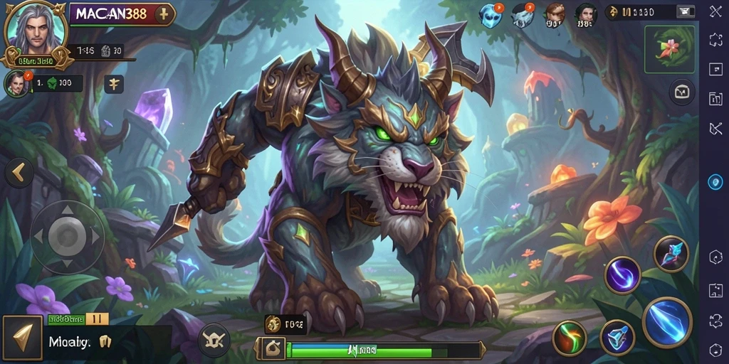 Tangkapan layar dari gameplay yang penuh tantangan dan petualangan.