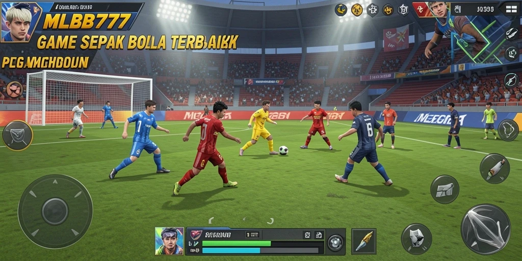 Tampilkan aksi dramatis dalam permainan sepak bola di MLBB777.