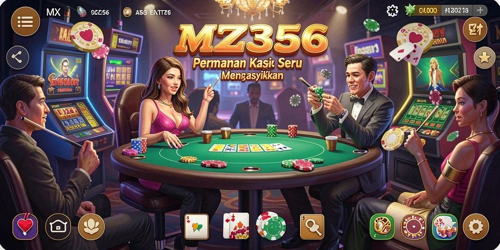 Tampilan gameplay MZ356 yang menarik dan mendebarkan di kasino.