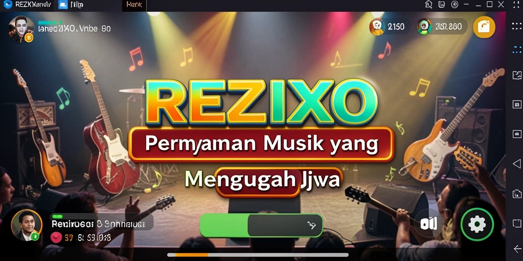 Tampilan gameplay <strong>REZIXO</strong> yang interaktif dan menyenangkan.