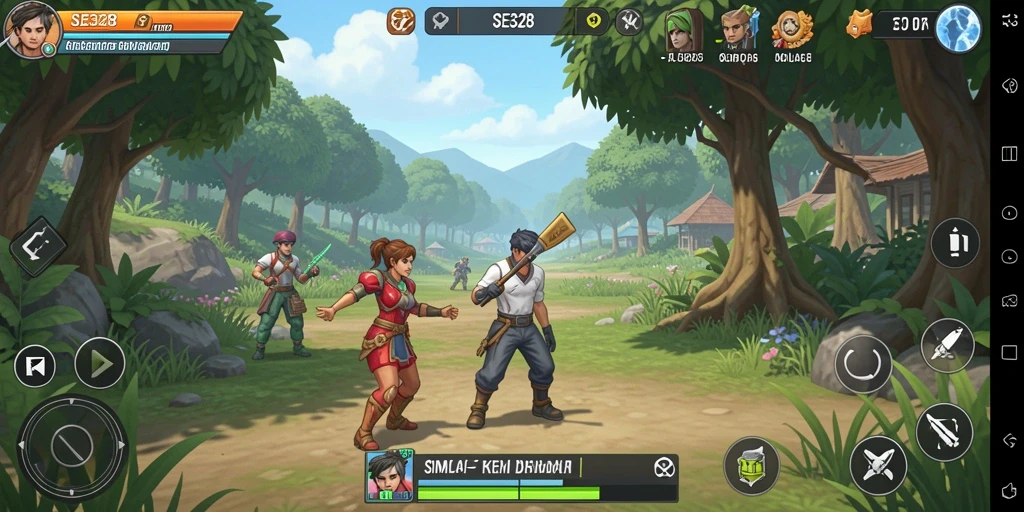 Tampilan gameplay SE328 yang menakjubkan dalam simulasi kehidupan.