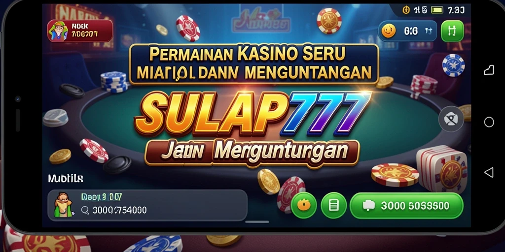 Tampilan menarik dari gameplay SULAP777 yang menawan.