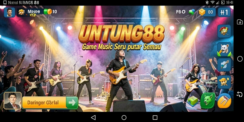 Screenshot utama UNTUNG88 menampilkan gameplay seru dan interaktif.