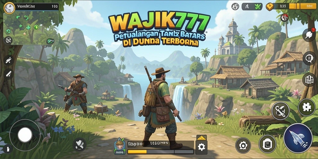 Tampilan gameplay WAJIK777 yang memukau dalam dunia terbuka.
