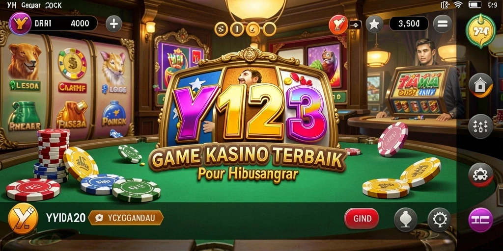 Tampilan menakjubkan dari gameplay Kasino di YY123.